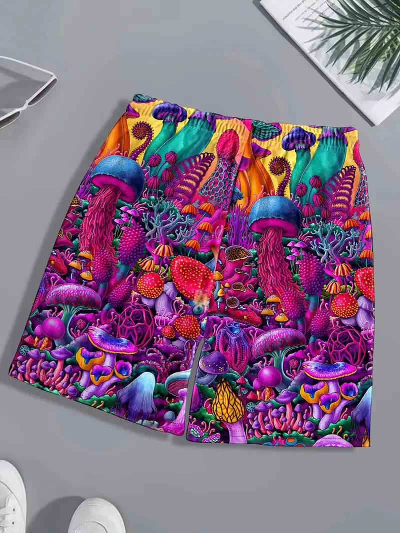 Men's Beach Shorts | Psychedelic