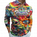 Trippy Men's Zipper Shirt