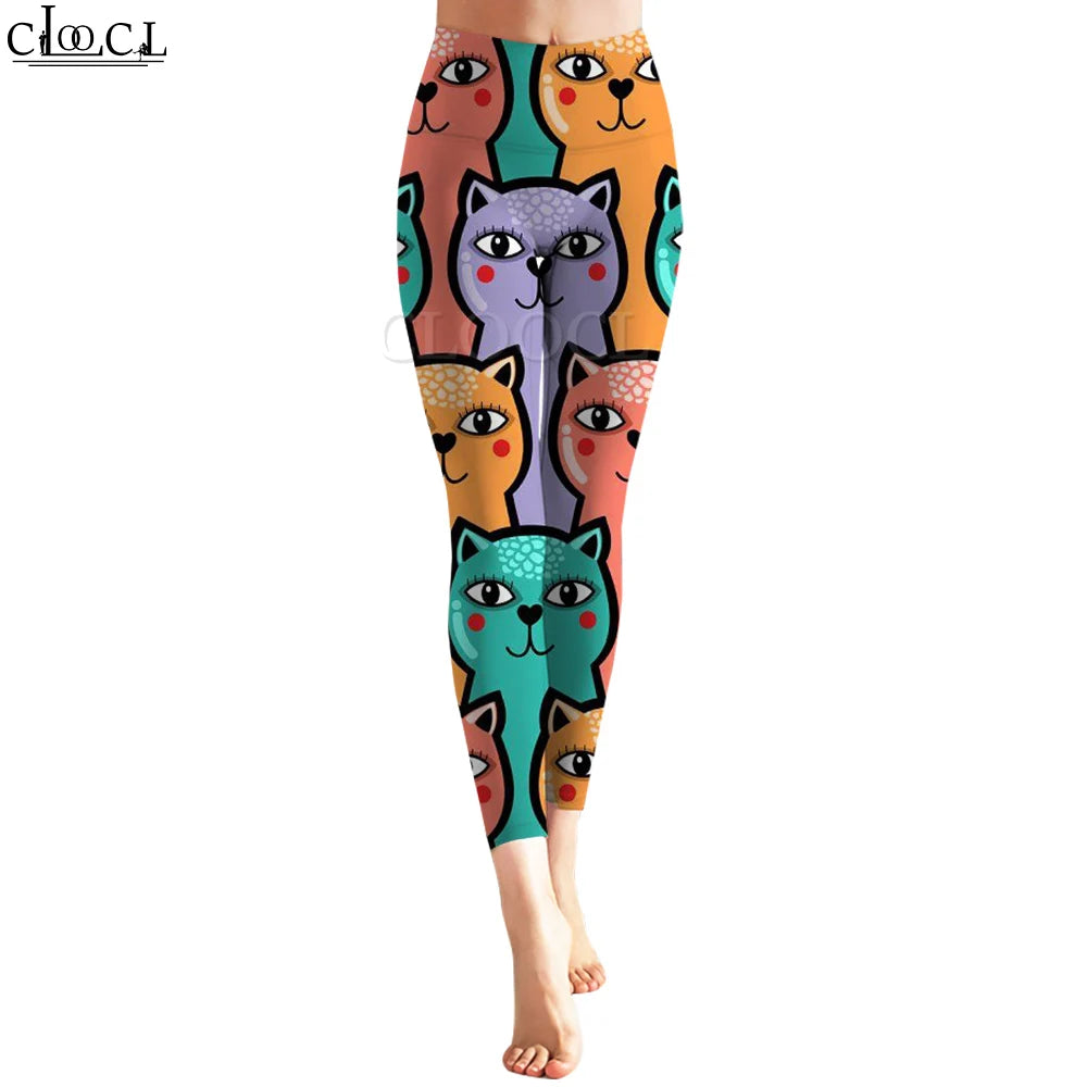Trippy Cat Leggings