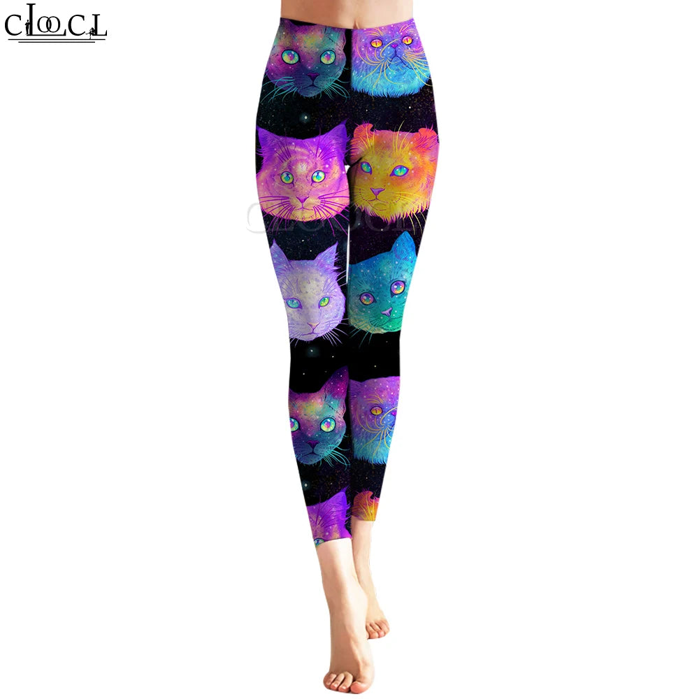 Trippy Cat Leggings
