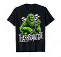 Hash Bigfoot Smoking Weed Cannabis T-Shirt