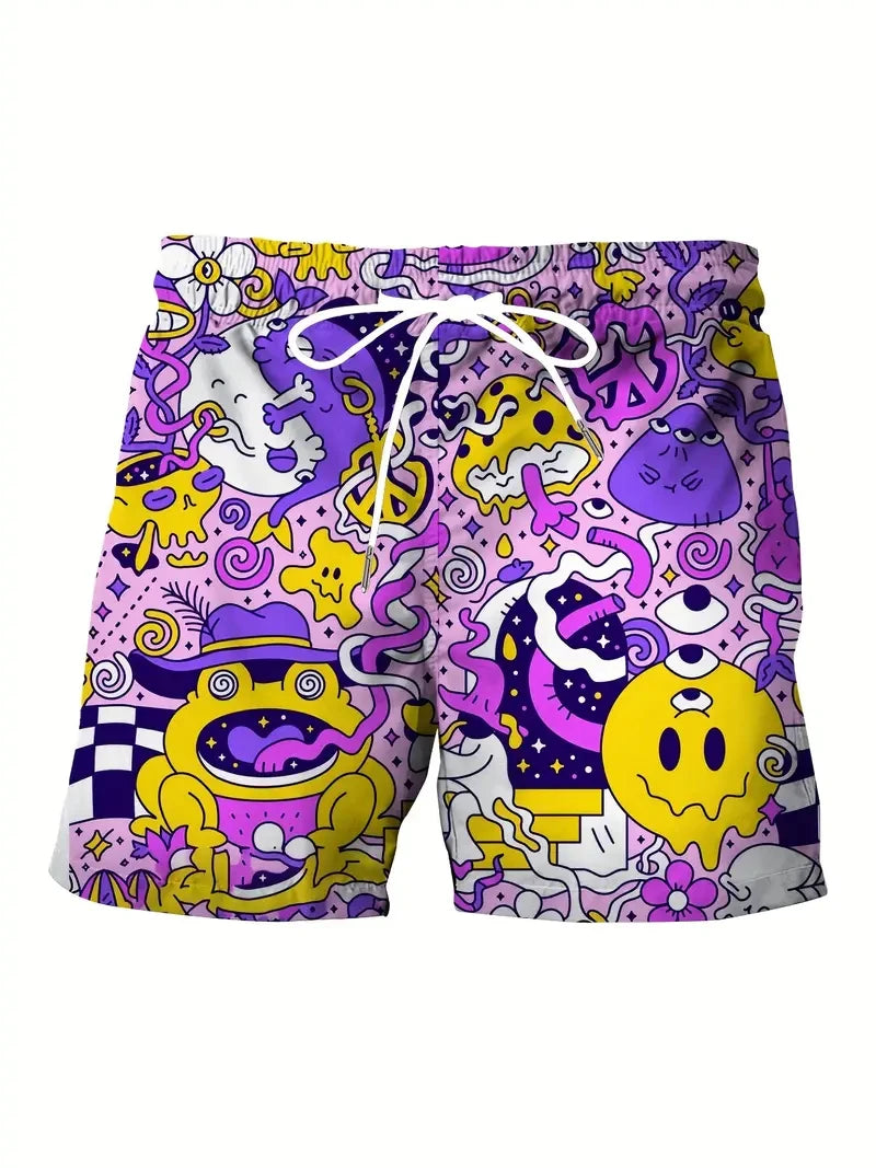 Men's Beach Shorts | Psychedelic