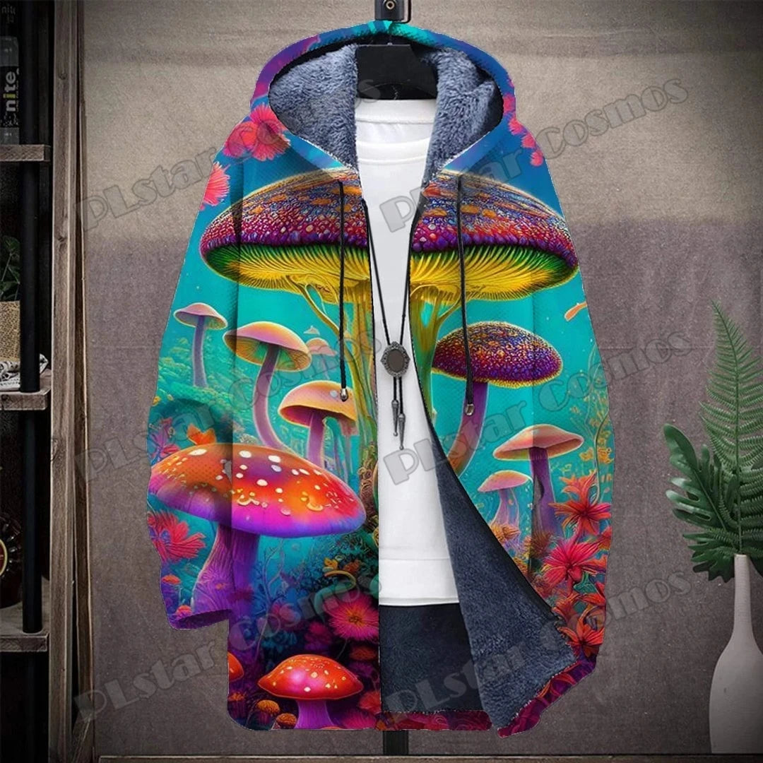 Psychedelic Zipper Hoodie | Men's