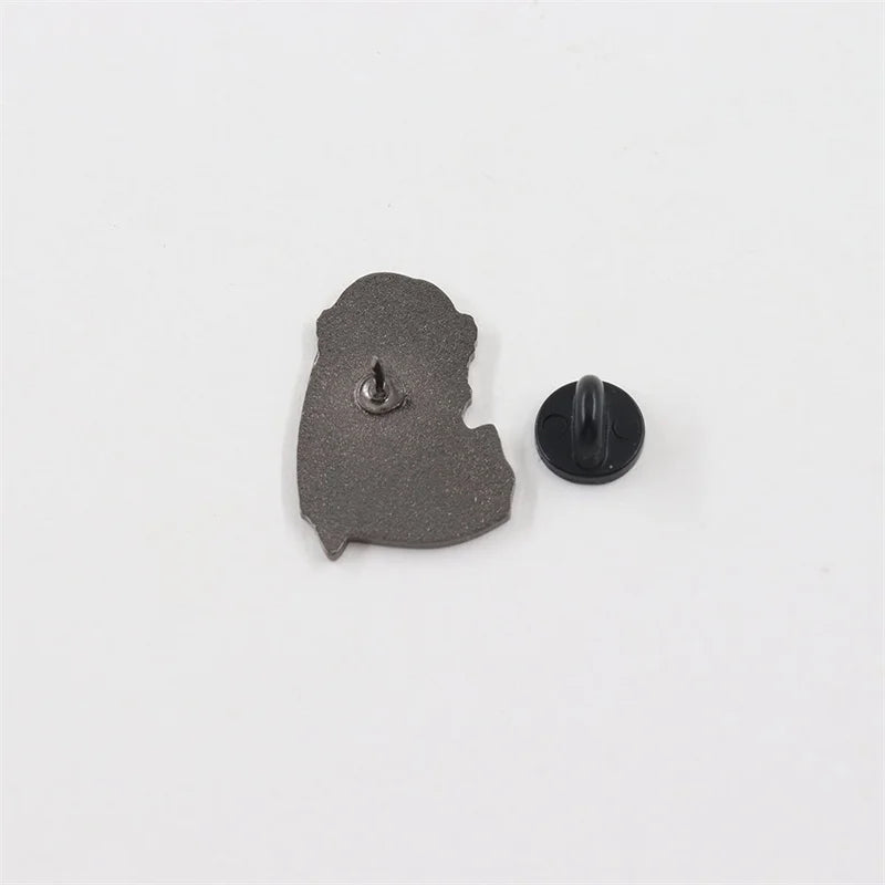 Psychedelic Fiction Character Brooch Cute Magic Girl Lapel Pin Cartoon Accessories Clothes Bags Decoration