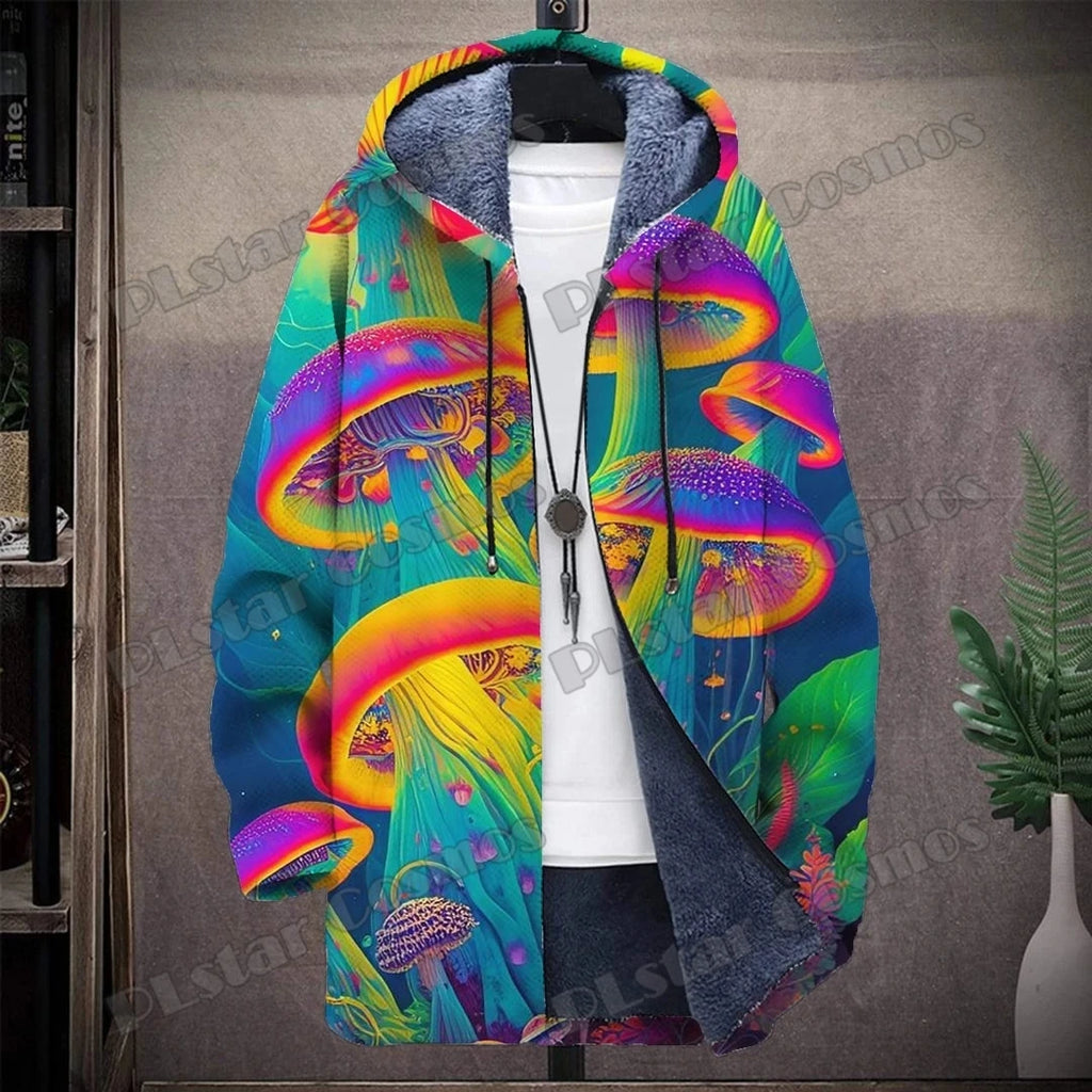 Psychedelic Zipper Hoodie | Men's