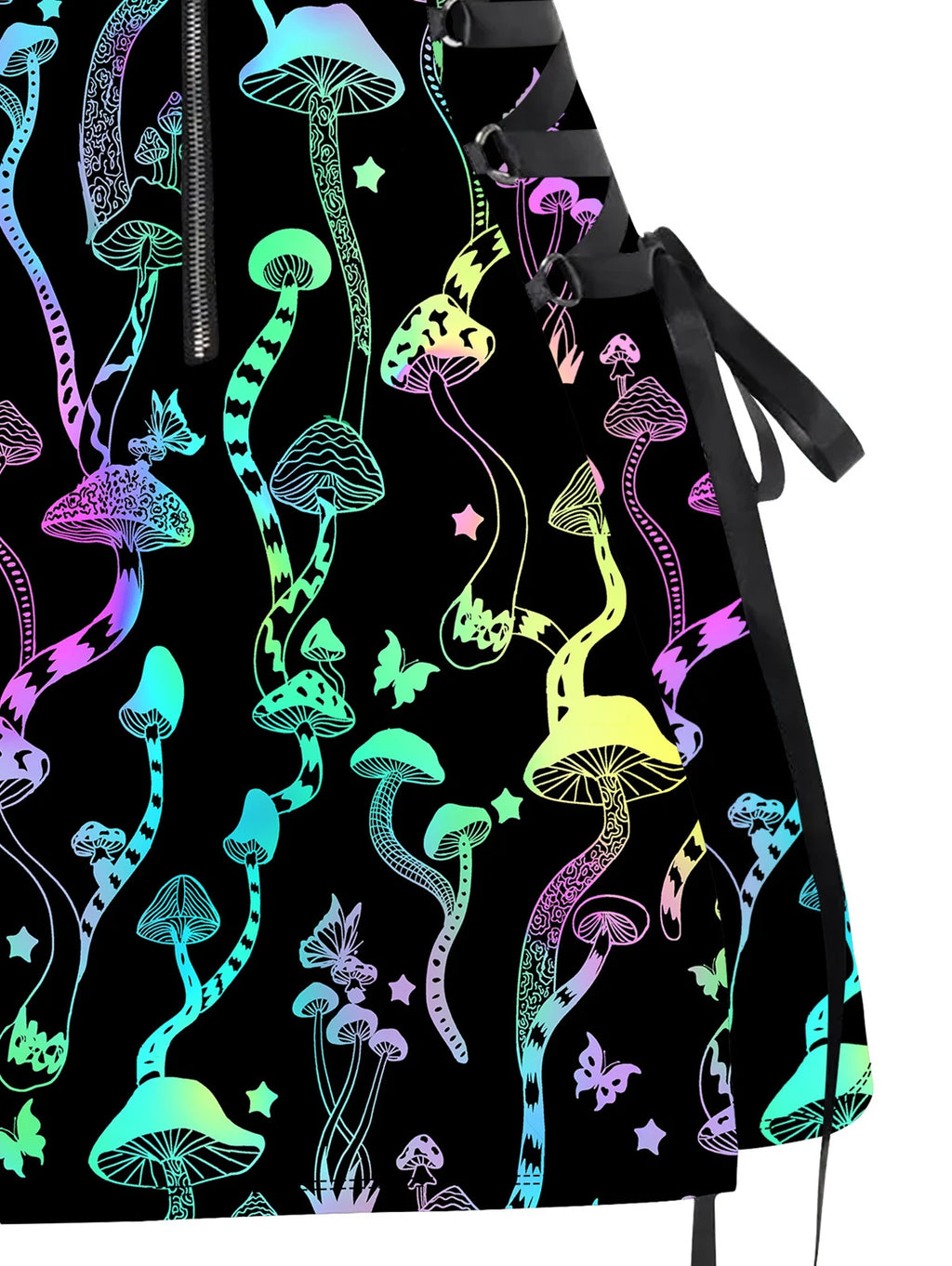 Trippy Zipper Dress
