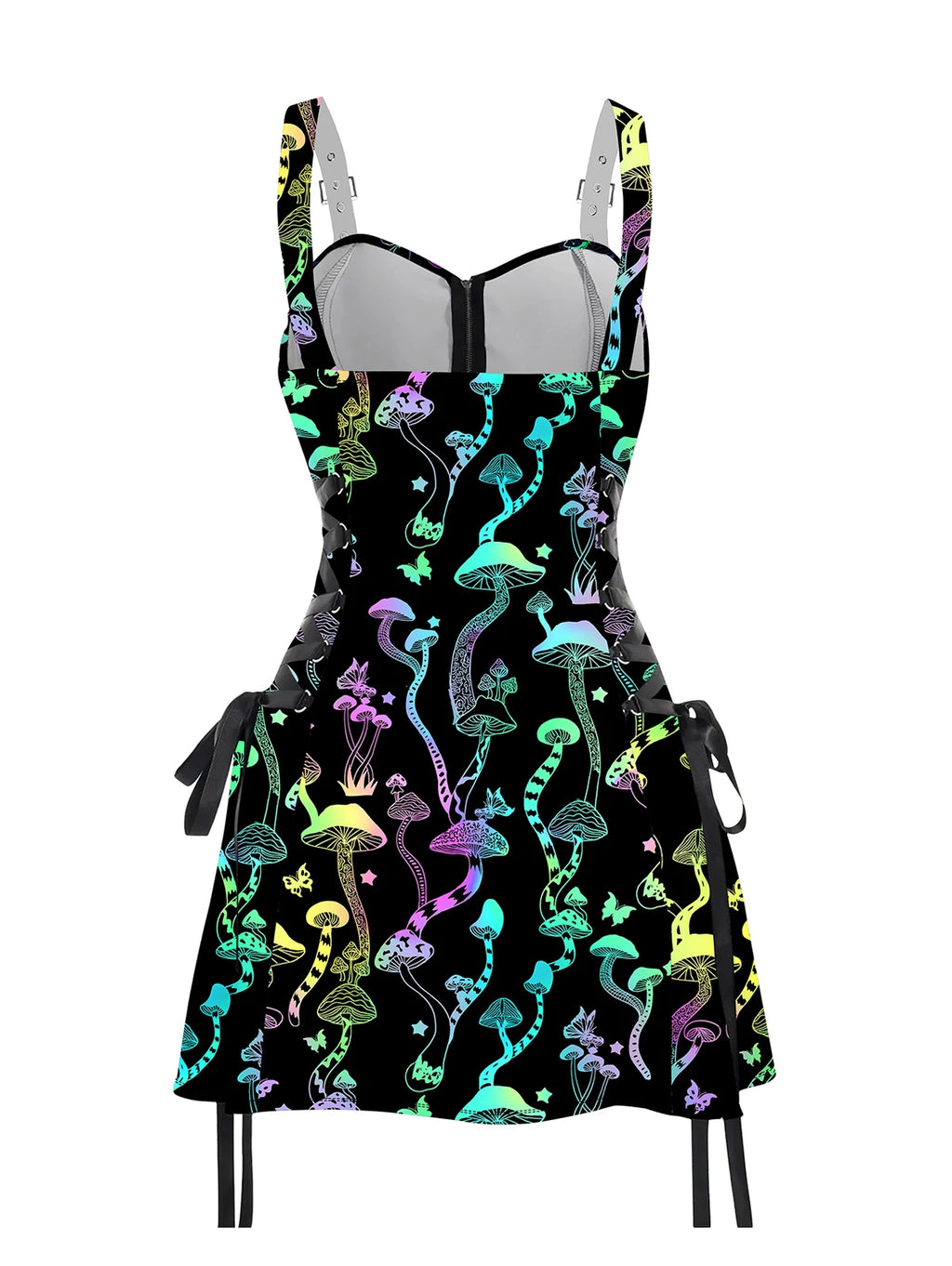 Trippy Zipper Dress