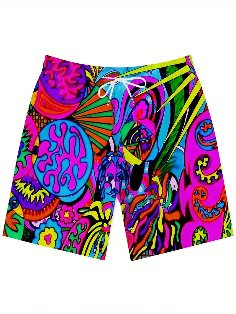 Men's Beach Shorts | Psychedelic