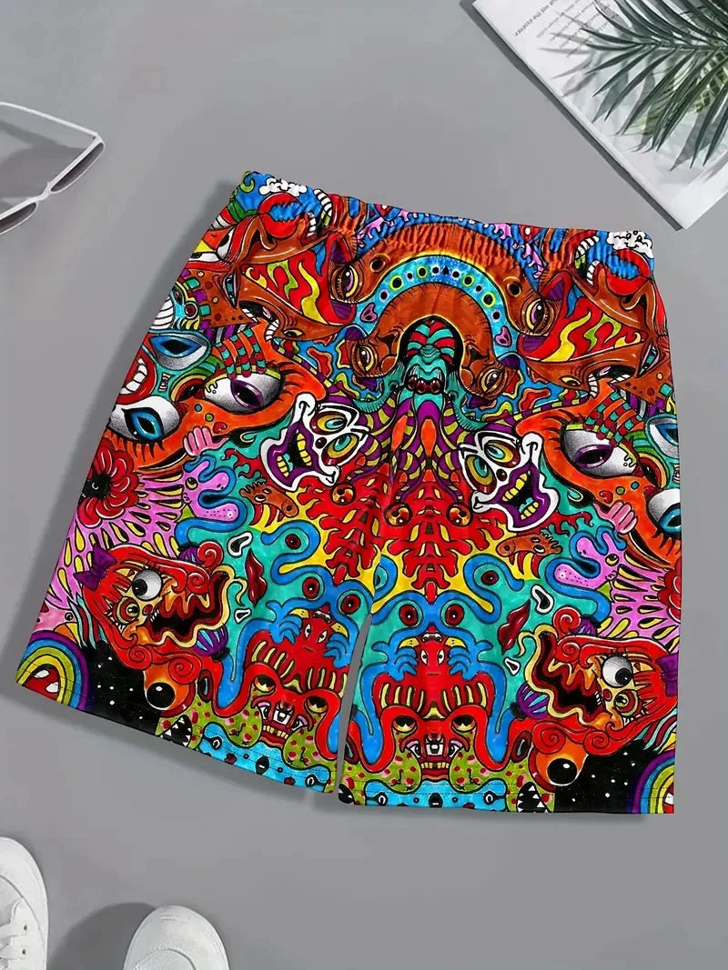 Men's Beach Shorts | Psychedelic