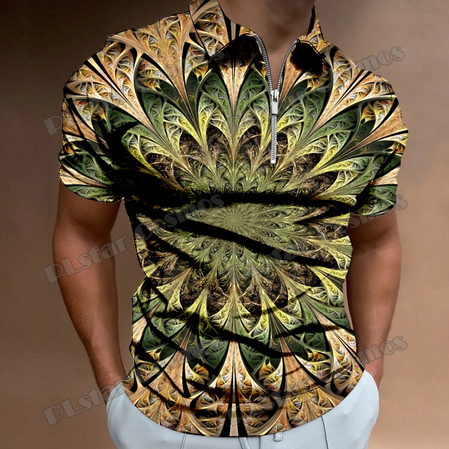 Cosmic Men's Zipper Shirt