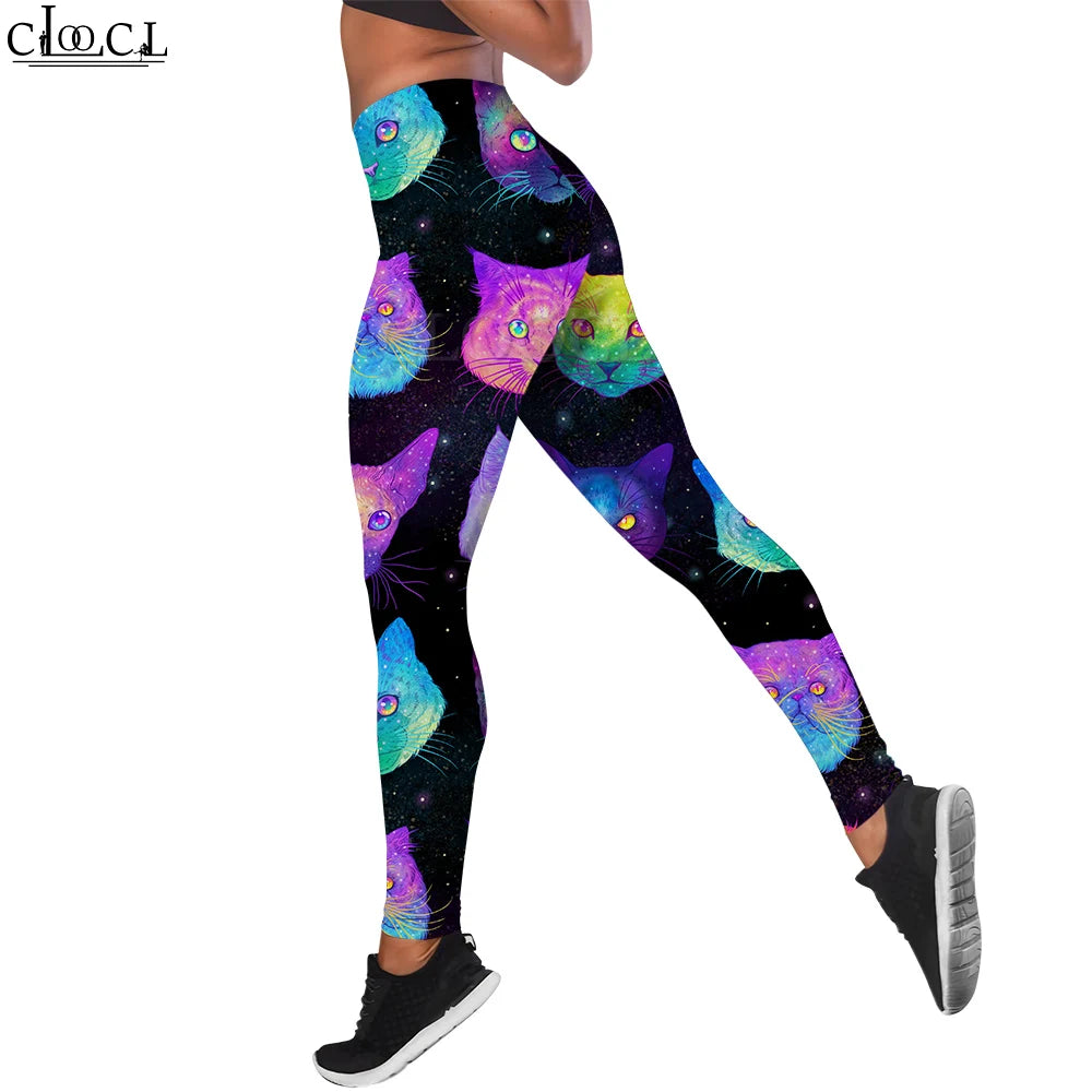 Trippy Cat Leggings