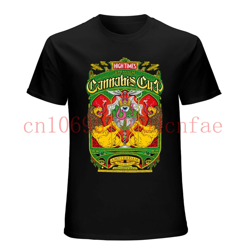Vintage High Times 26th annual amsterdam Cannabi T-Shirt