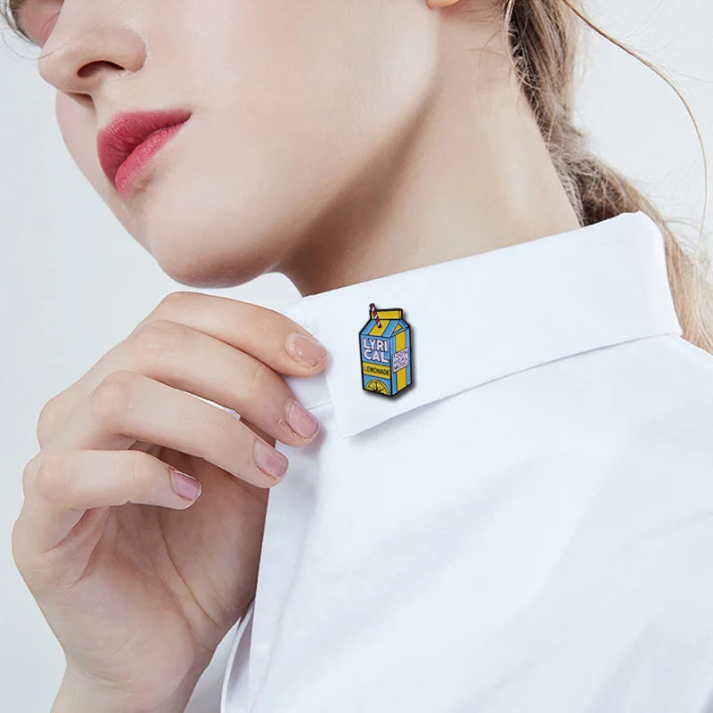 Juice Wrld Lyrical Lemonade Trippy Badge I admit it, another ho got me finished broke my heart, oh no you didn't!