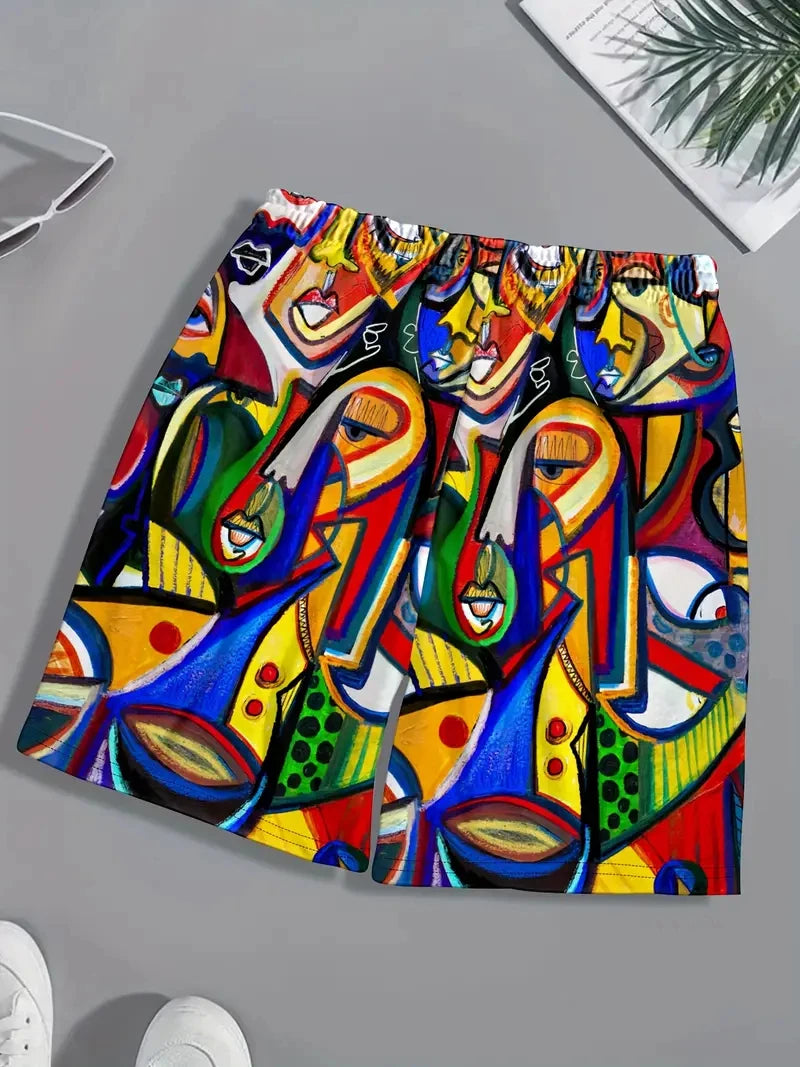 Men's Beach Shorts | Psychedelic