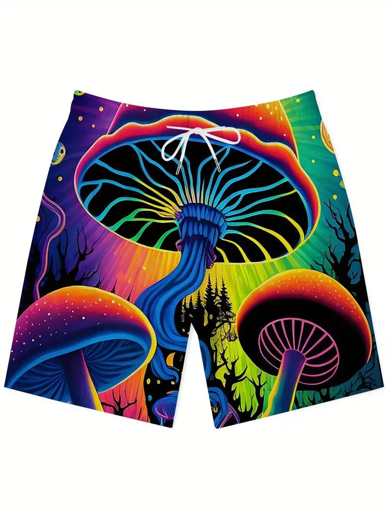 Men's Beach Shorts | Psychedelic